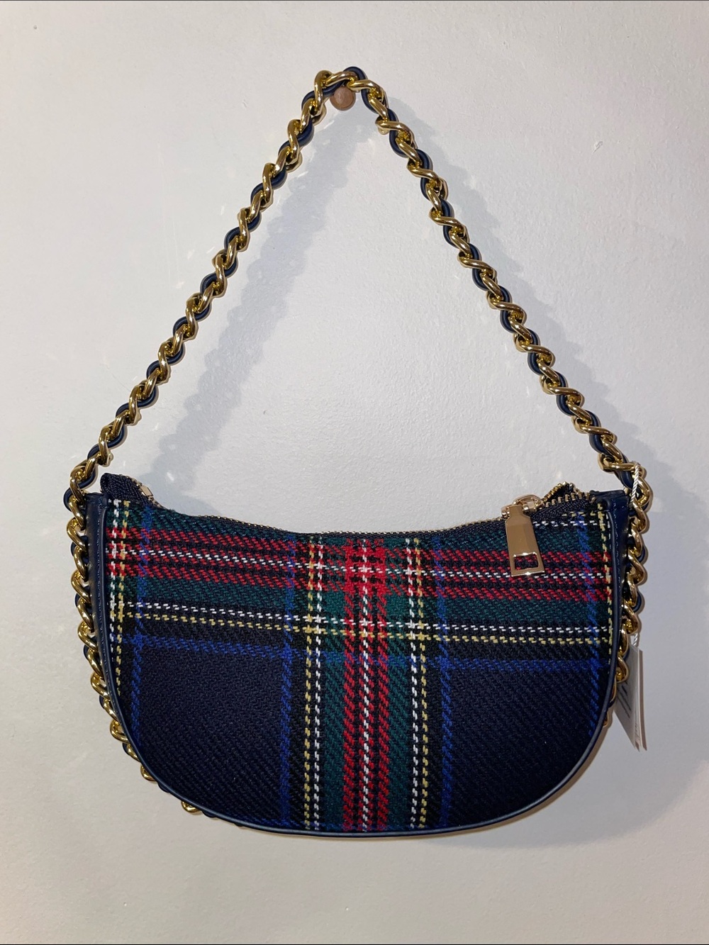 Shiraleah Scottie Plaid Handbag | Tartan Chain Shoulder Bag | Preppy Fall Style